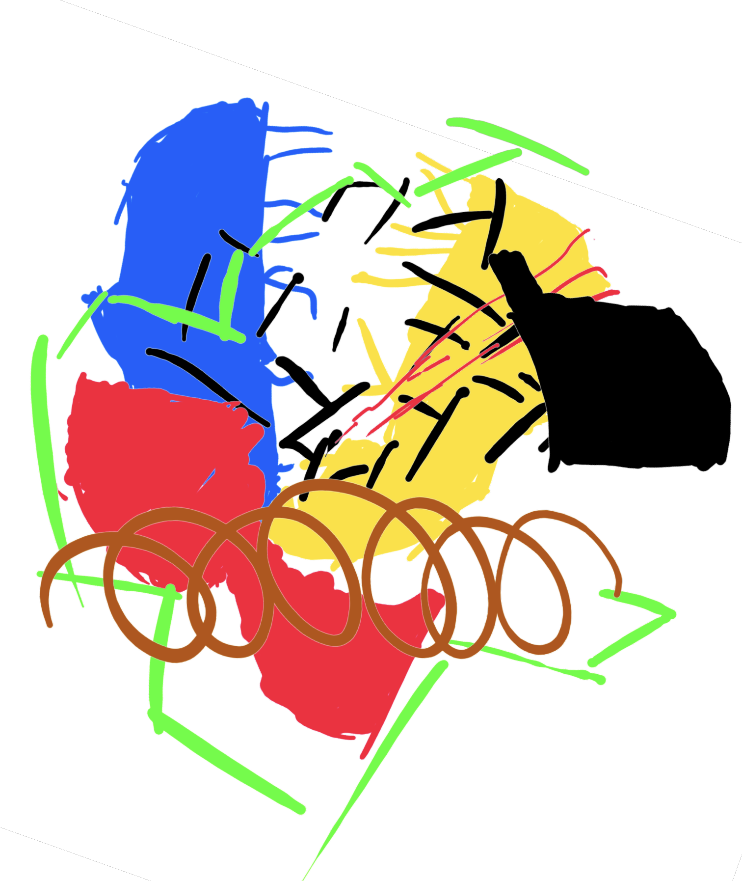 Screenshot showing facial recognition in progress