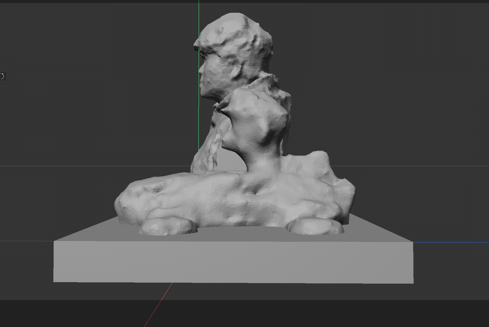 Display of the C4D of the figure and duck and Mario toys