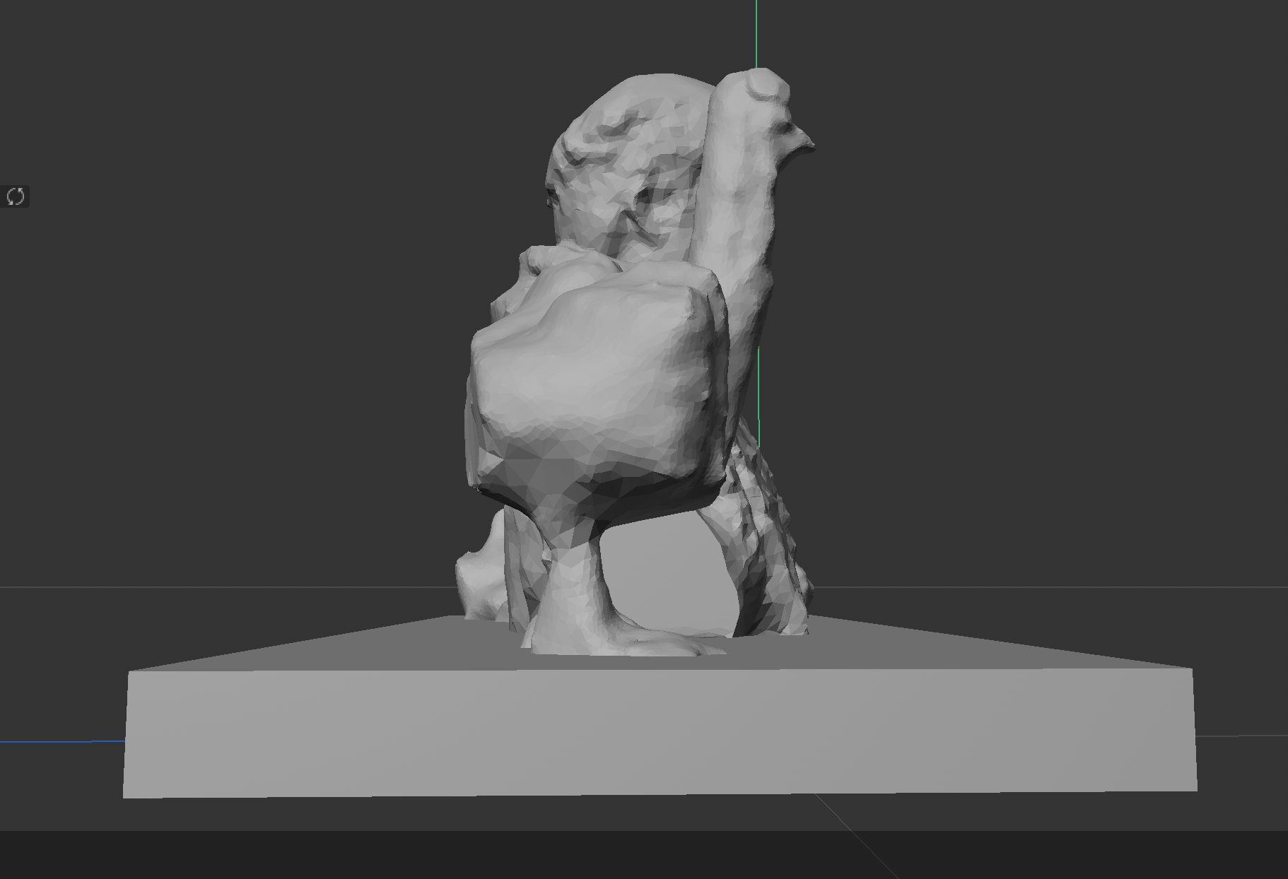 Display of the C4D of the figure and duck and Mario toys